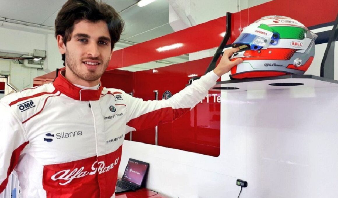 Antonio Giovinazzi Alfa Romeo Sauber