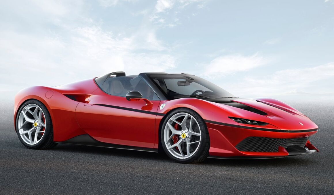 Ferrari J50: in vendita 1 dei 10 esemplari prodotti