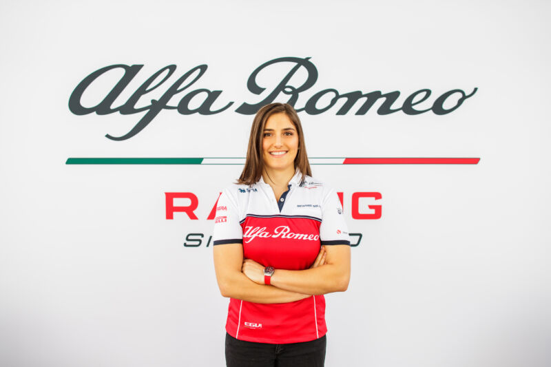 Alfa Romeo Racing Tatiana Calderon