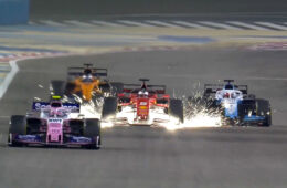 Vettel: "Il cedimento dell'ala è dovuto ad una delaminazione della gomma"