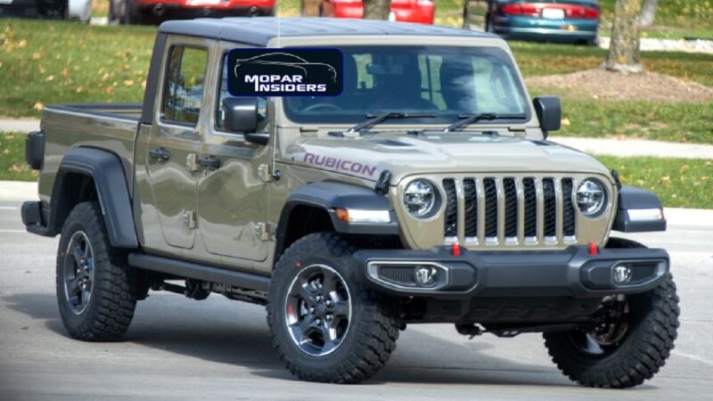 SpyShot: Jeep Gladiator Rubicon 2020 con guida a destra