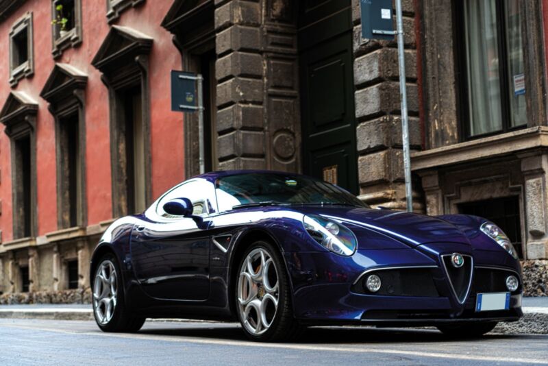 Alfa 8C: all'asta l'unica versione di colore Blu Maserati