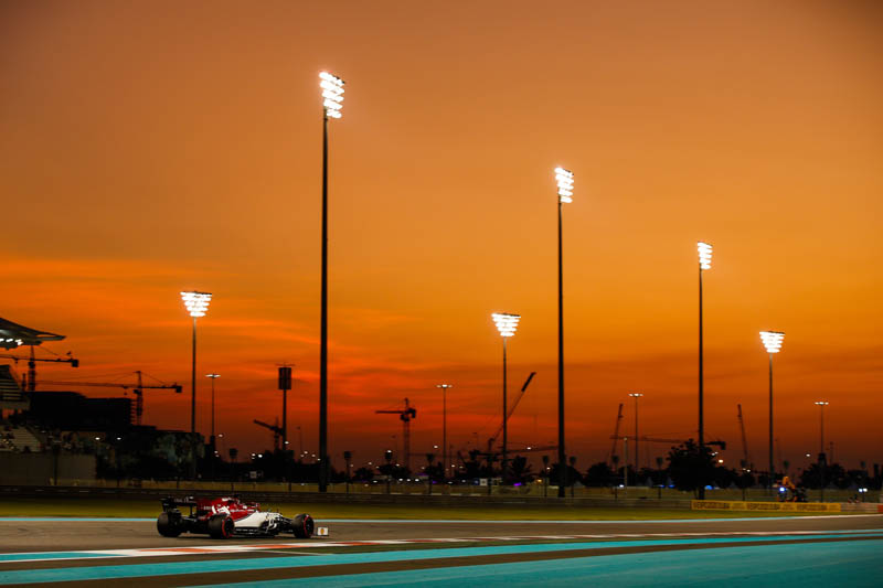 GP Abu Dhabi: il venerdì dell' Alfa Romeo Racing