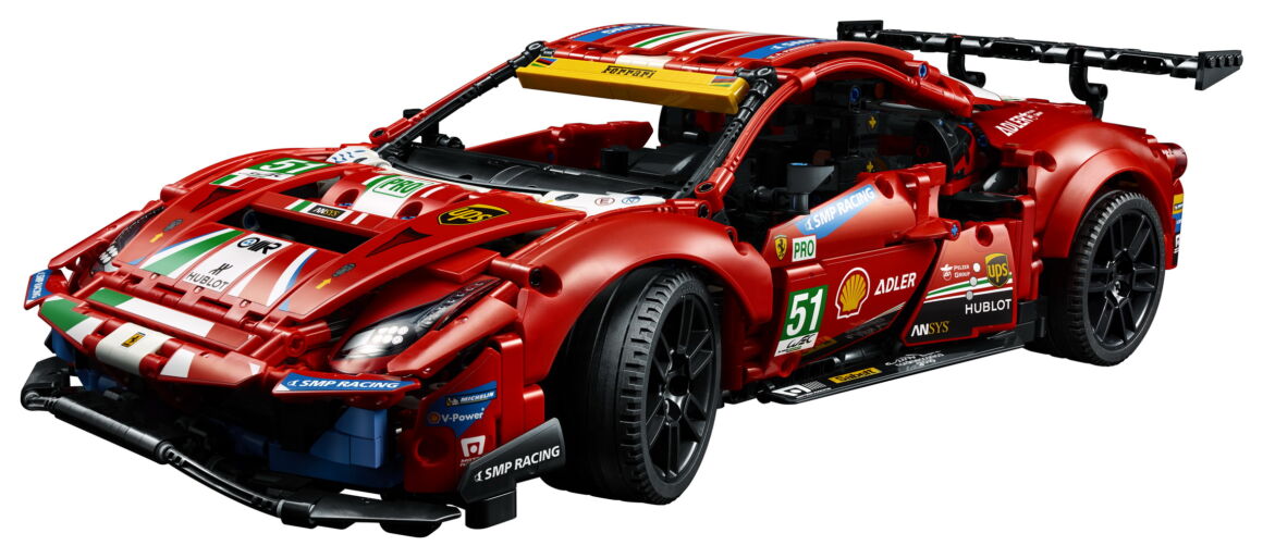 Lego ferrari 488 gte