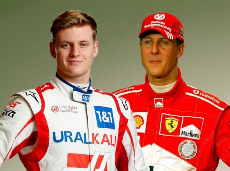 Mick Schumacher e Michael Schumacher: per Gerard Berger, senza incidente sarebbe in pista al fianco del figlio