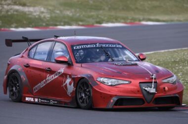 Romeo Ferraris: scende in pista la Giulia elettrica per l'ETCR