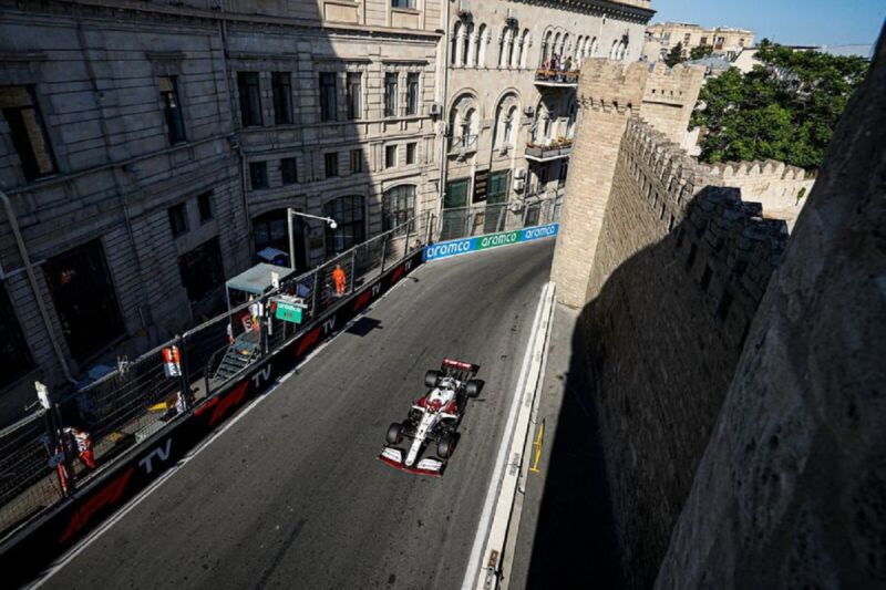 GP Azerbaijan: il sabato di Alfa Romeo Racing