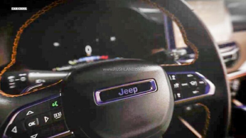 Jeep Compass 7 posti: il teaser che mostra gli interni