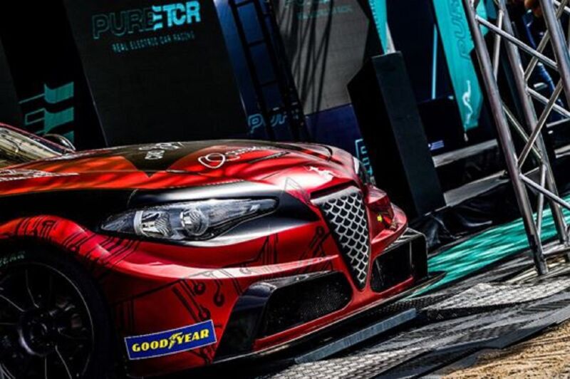 Romeo Ferraris pronta con la Giulia ETCR per il weekend in Ungheria per il Pure ETCR