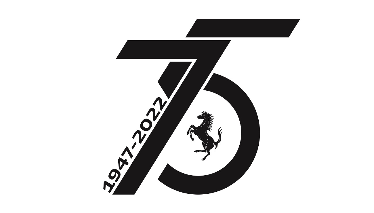Logo Ferrari 75° anniversario