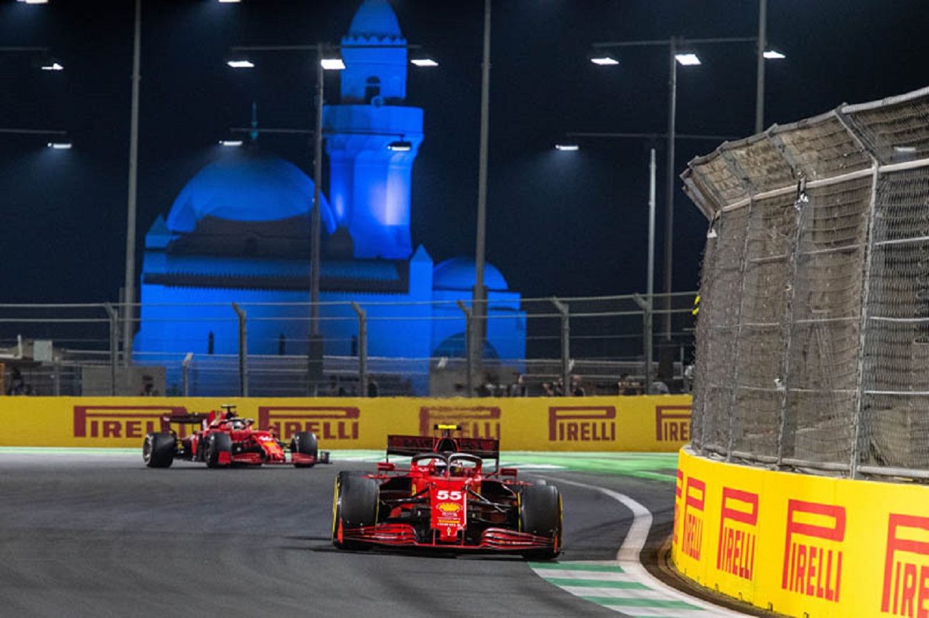 GP Arabia Saudita: la gara della Ferrari