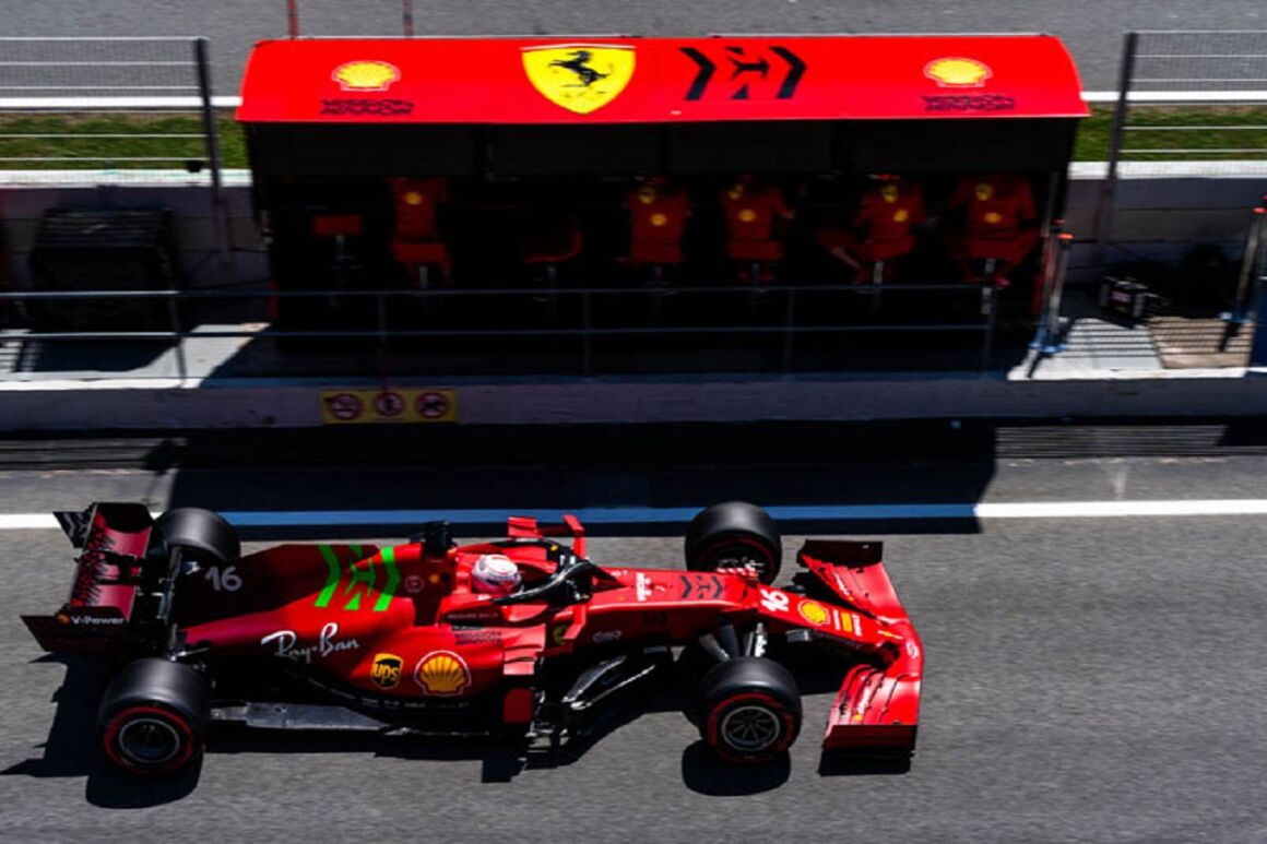Charles Leclerc su Ferrari